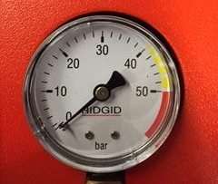 PRESSURE GAUGE DIAL FOR A 1450  