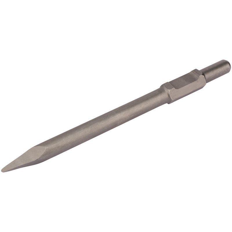 30 x 410mm 29mm Hexagon Shank Pointed Chisel