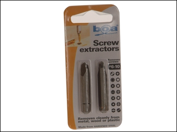 Mini X Out Screw Extractor Wood Screw sizes No 6 - 10