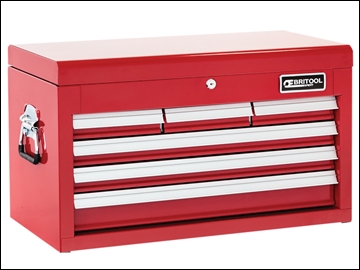 BRIE010212B Tool Chest 6 Drawer - Red