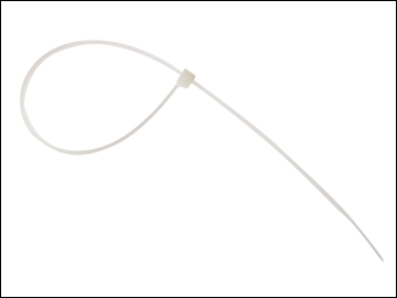 FORCT300N Cable Tie Natural / Clear 4.8 x 300mm Box 100