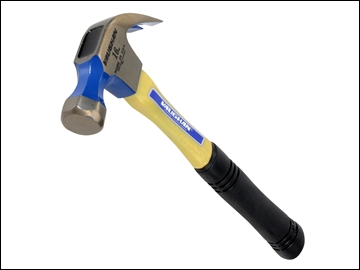 VAUFS16 FS16 Curved Claw Nail Hammer Fibreglass Smooth Face 450g (16oz)