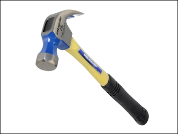 VAUFS20 FS20 Curved Claw Nail Hammer Fibreglass Smooth Face 570g (20oz)