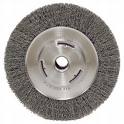 ROTARY CRIMPED WIRE BRUSHES