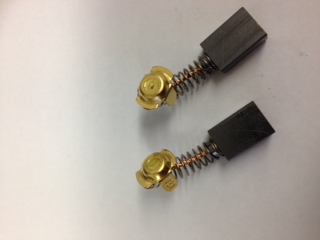 PAIR CARBON BRUSHES FOR PANTHER MAGNETIC DRILL  