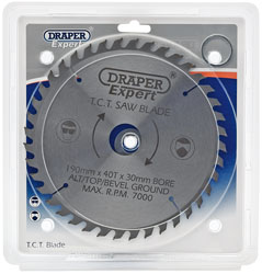 Expert TCT Saw Blade 190 x 30mm x 40T