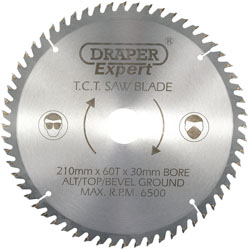 Expert TCT Saw Blade 210 X 30mm x 60T