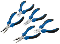 5 PIECE SOFT GRIP MINI PLIERS SET