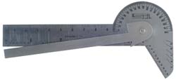 SPI Stainless Steel, English and Metric Graduation Combination Square Set 