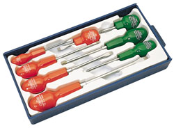 8 PIECE CABINET PATTERN SCREWDRIVER SET