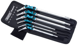 6 Piece Draper Tx-Star Key Set with Swivel Heads