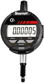 Starrett IP67 3-Button Basic Metric Electronic Digital Indicator