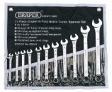 11 Piece Metric Combination Spanner Set