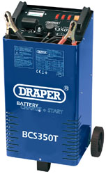230V BATTERY CHARGER / STARTER WITH TROLLEY