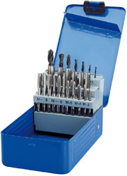 28 PIECE METRIC TAP AND HSS DRILL SET