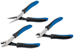 EXPERT 3PC MINI PLIER SET S/G 	