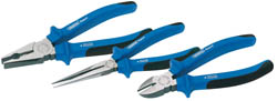 Expert 3 Piece Heavy Duty Soft Grip Pliers Set