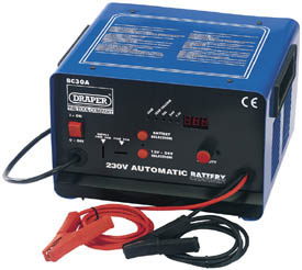 12V/24V AUTOMATIC BATTERY CHARGER