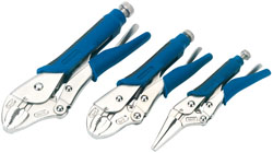 EXPERT 3PCE SOFT GRIP SELF GRIP PLIERS SET