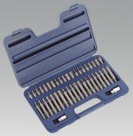 TRX-Star/Spline/Hex Bit Set 42pc 3/8 & 1/2Sq Drive