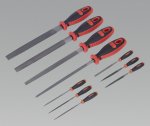 File Set 10pc Engineer's & Needle