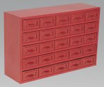 Metal Cabinet Box 25 Drawer