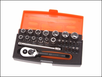 Sl25 Socket Set 25 Piece 1/4in Drive 