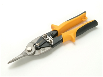 Compound Aviation Snips - Yellow Straight Cut