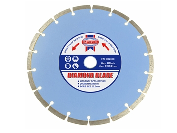 FAIDB230C Contract Diamond Blade 230mm X 22mm bore