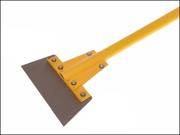 FAIFS Floor Scraper 200mm (8in) Heavy-Duty Fibreglass Handle