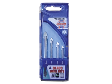 FAIGDSET4 Tile & Glass Drillbit Set of 4 (3-6mm)