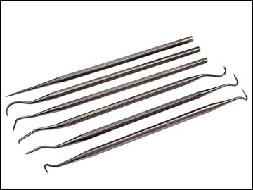FAIPICKSET Picks & Carvers Set of 6 Stainless Steel