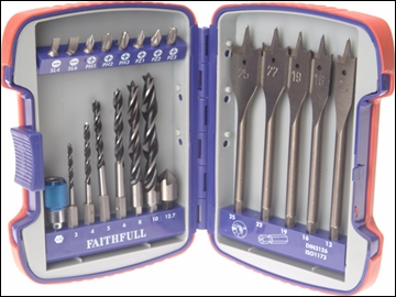 FAIPTASET21 21 Piece Quick Release Multi Drill Set