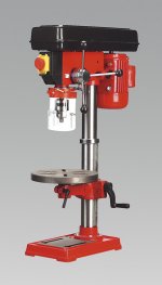 Pillar Drill Bench 12-Speed 840mm Height 370W/230V