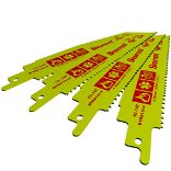 5 pack recip blade 300mm length 6-10 tpi, tapered blade