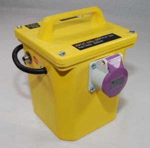 200VA continuously rated portable transformer.  230Vac to  24Vac single phase