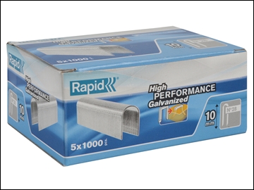 RPD2810G 28/10 10mm DP x 5m Galvanised Staples Pack 5 x 1000