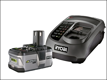 RYOBI BLK-1820 Lithium Ion Battery 18 Volt & Supercharger