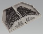 Hex Key Set Long/Short Arm Metric/Imperial 30pc