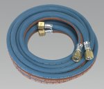 Twin Rubber Hose Set 4.5mtr 