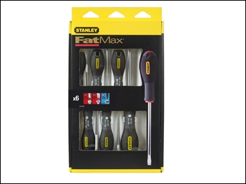 Fatmax Screwdriver Set Parallel / Flared / Pozi 6 Piece