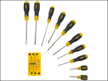 STA194550 Cushion Grip Screwdriver Set 16 Piece