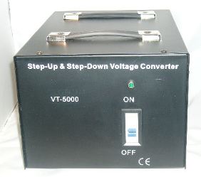 VT-5000 Step Down and Step Up Voltage Converter