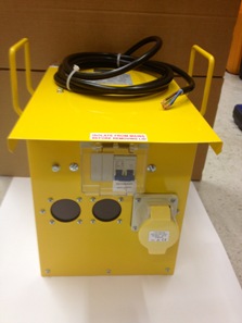 5.5KVA METAL SITE TRANSFORMER IN M50 STEEL CASE