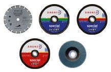 MIXED SET OF 115MM DISCS DIAMOND/FLAP/ABRASIVE