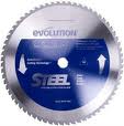 EVOLUTION BLUE BLADE FOR STEEL 255 X 25.4mm x 52T TCT