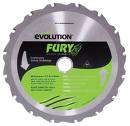 EVOLUTION GREEN BLADE FOR ALUMINIUM 230 x 25.4mm  80T TCT Blade 