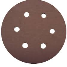 GD-SAITAC- VELCRO ABRASIVE PAPER 150MM DIA. DISCS 6 HOLE TYPE BOXED IN 100