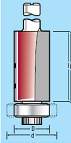 INTERNAL EDGE BEARING GUIDE EDGE TRIMMER 90 DEGREE