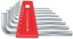 PB BAUMANN HEX KEY SET  PB 210.H-2  0.71mm, 0.89mm, 1.27mm, 1.5mm, 2mm